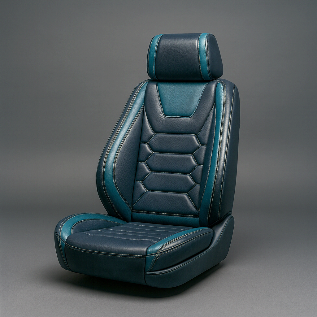 Hexagonal Quilting - Water Proof Blue