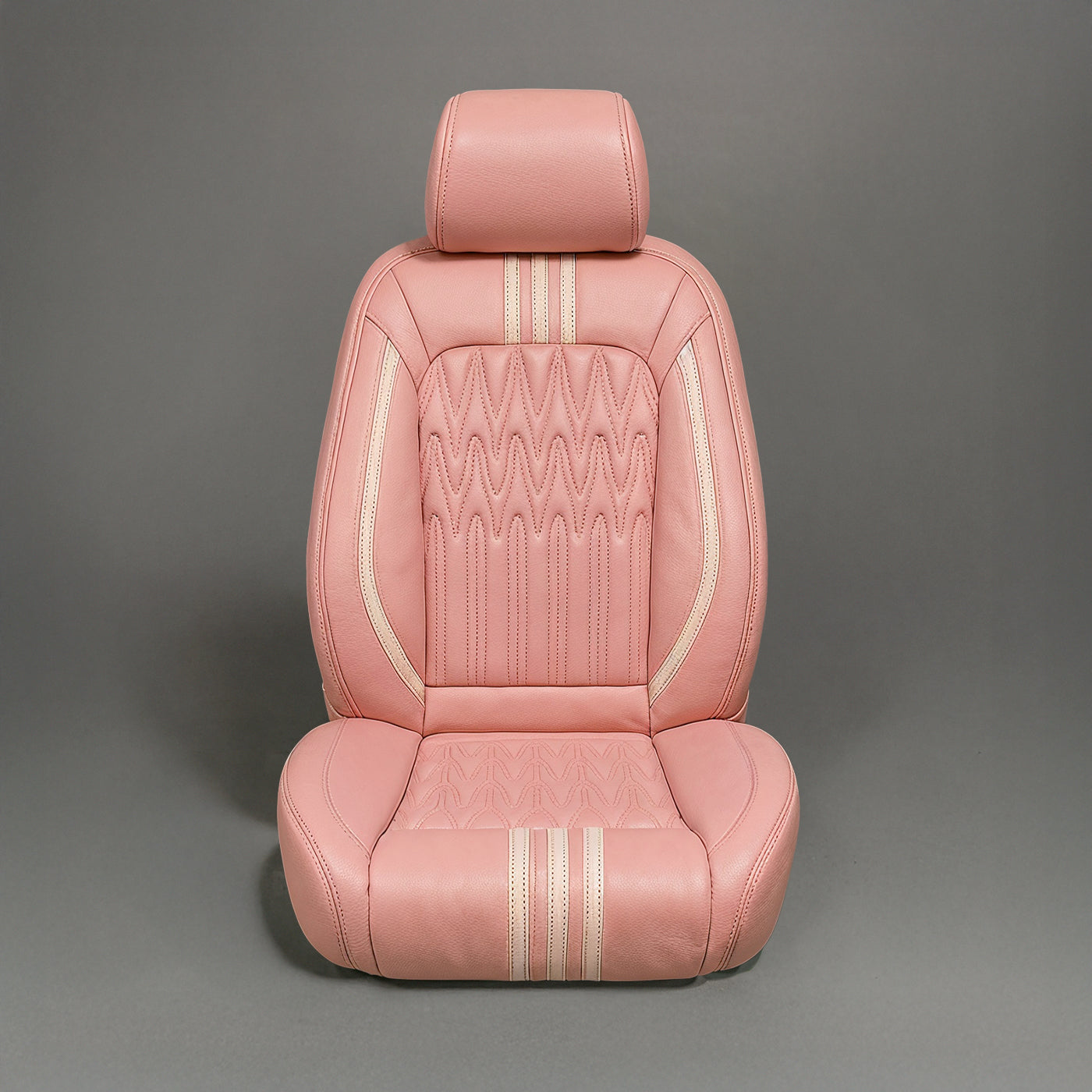 Wave Diamond Stitch Pink