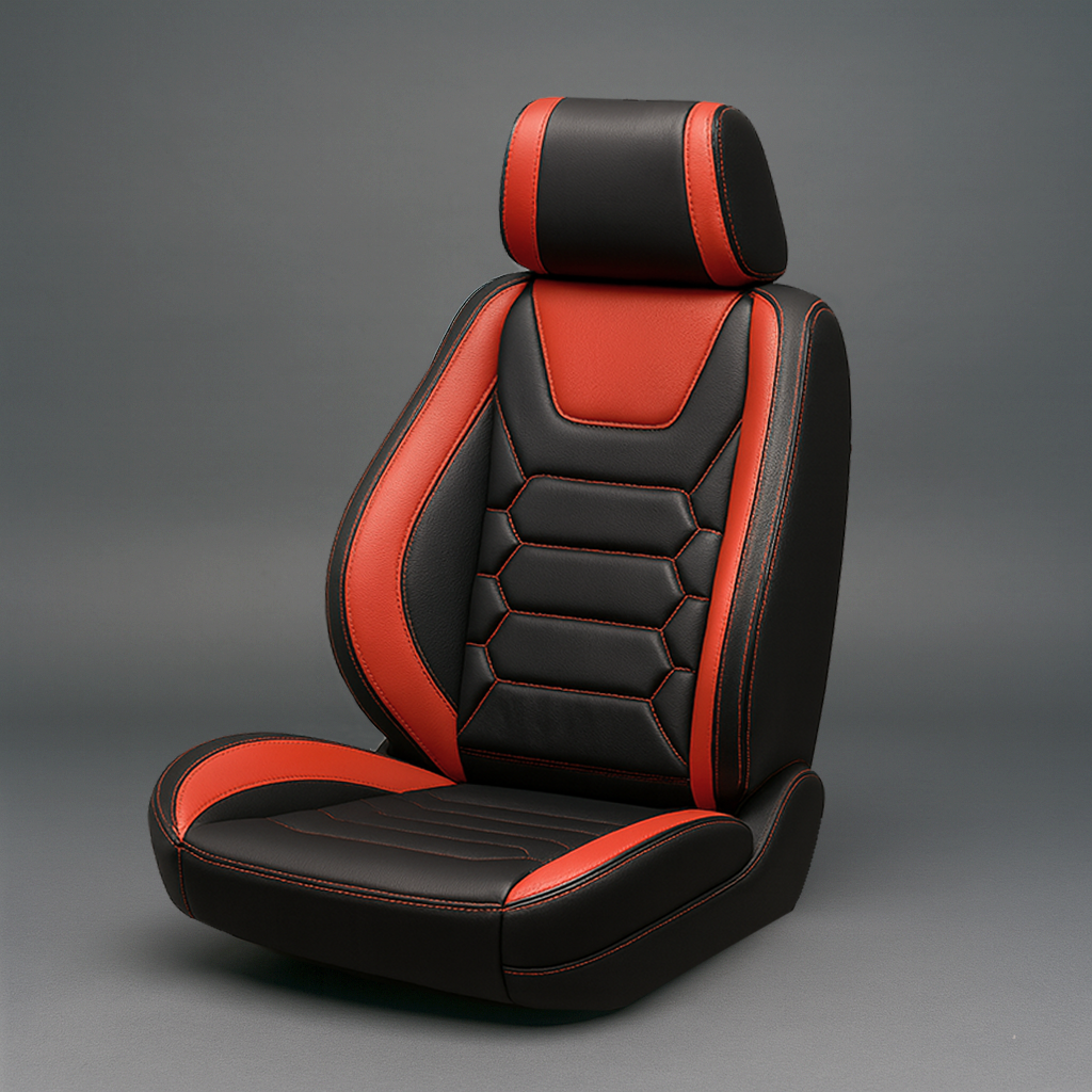 Hexagonal Quilting - Water Proof Red