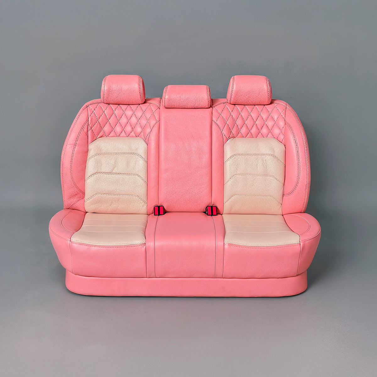 Horizontal Ribbed Pattern Pink