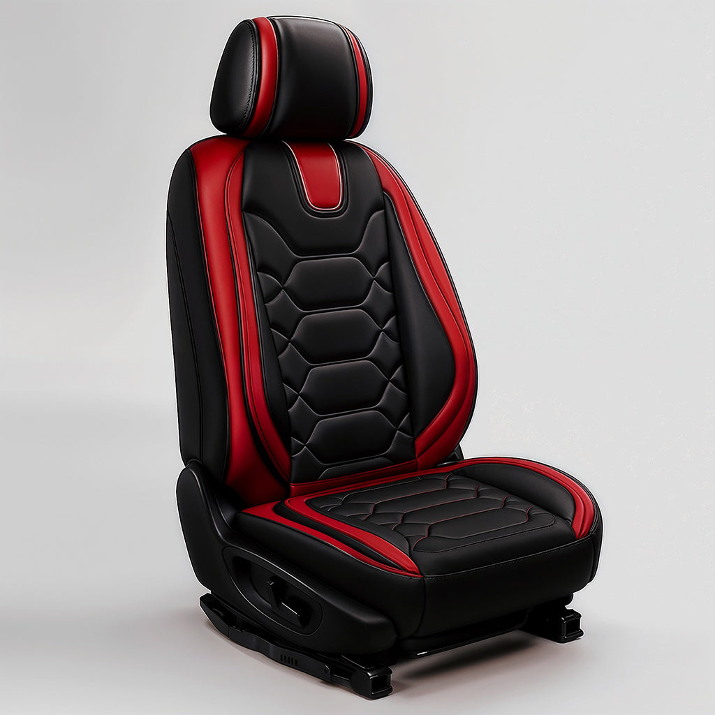 Hexagonal Quilting - Water Proof Red