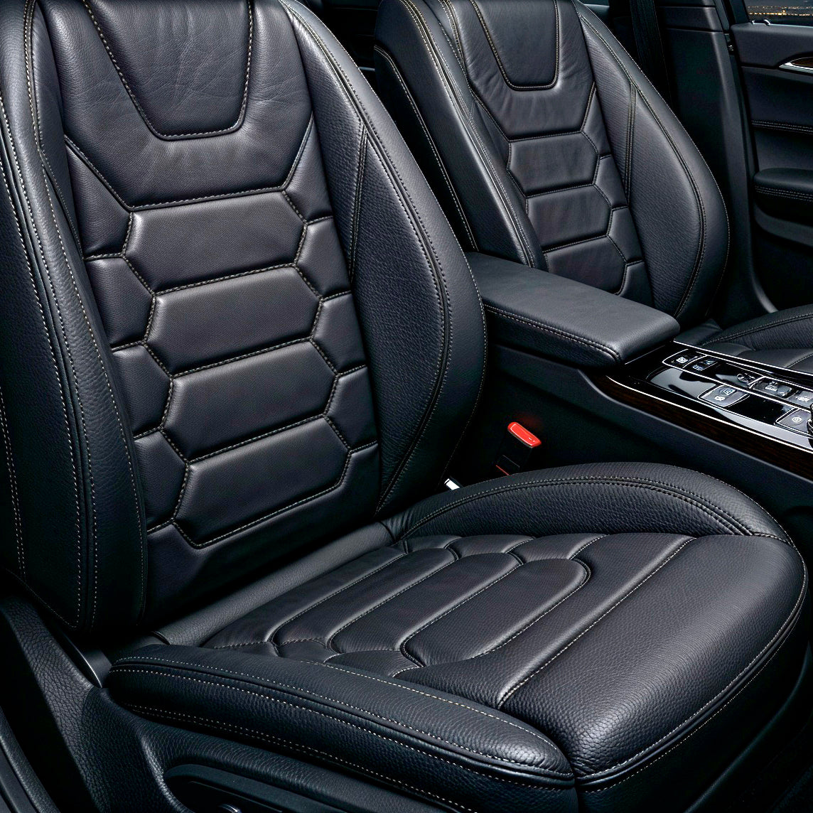 Hexagonal Quilting - Water Proof Black