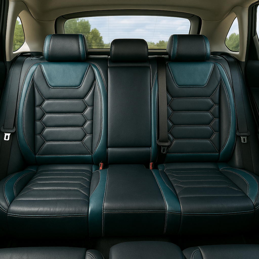 Hexagonal Quilting - Water Proof Blue