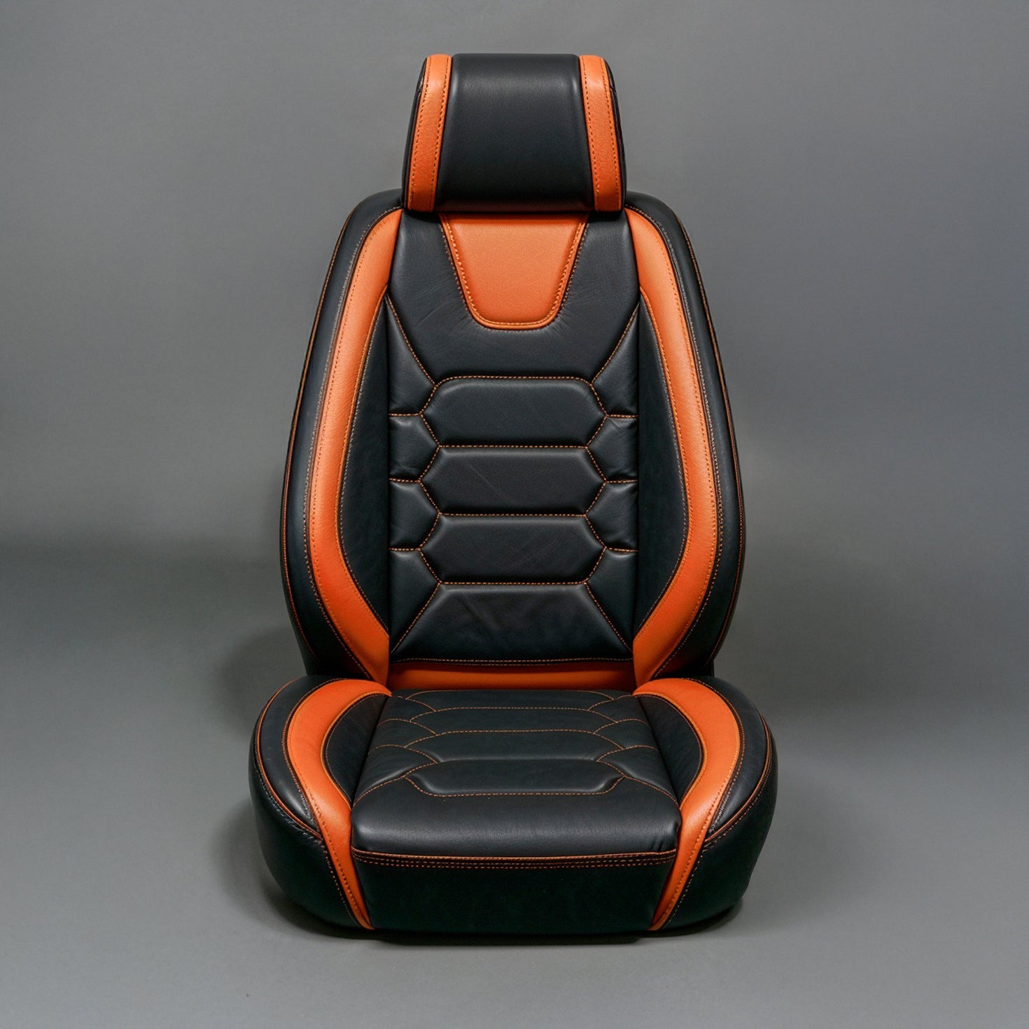 Hexagonal Quilting - Water Proof Orange