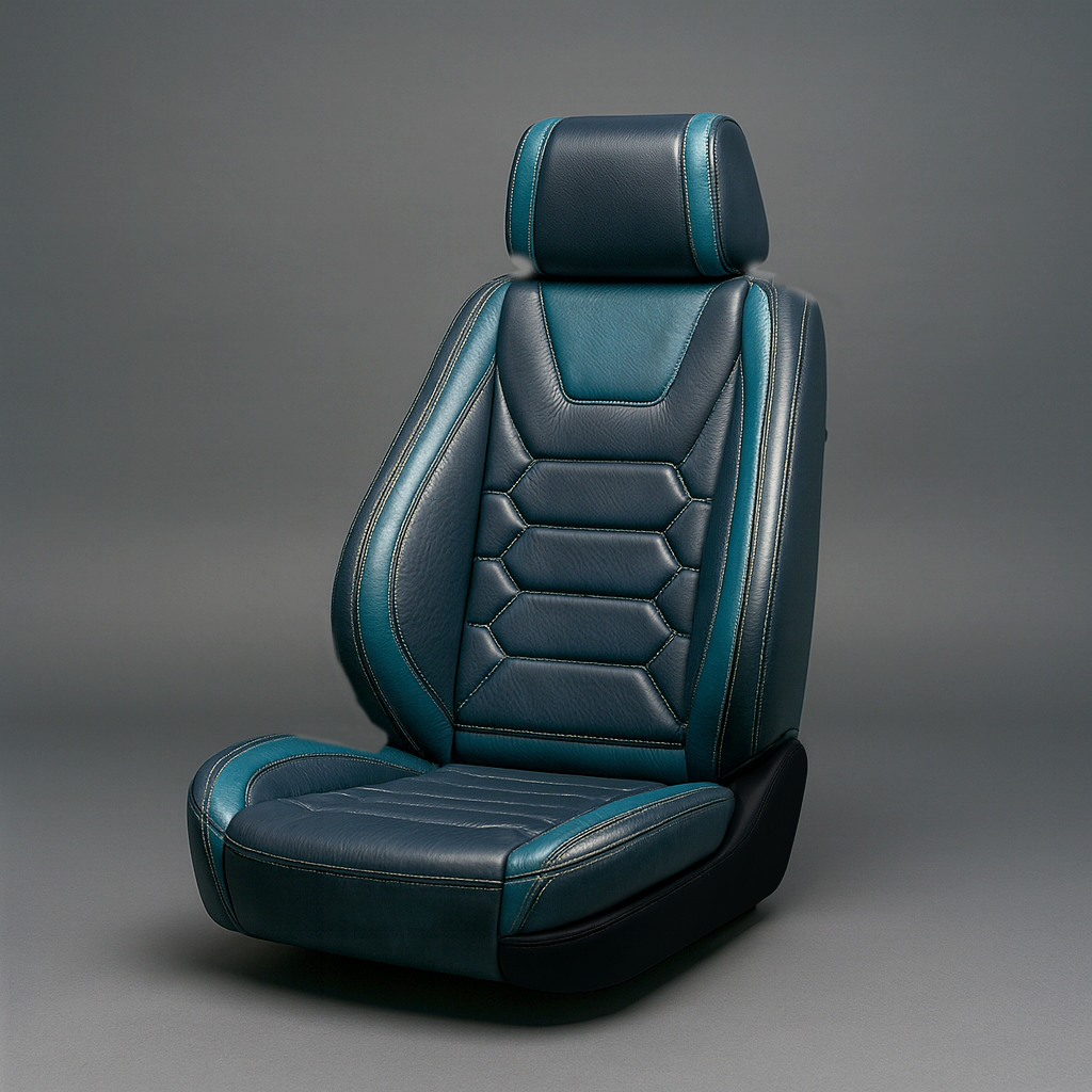 Hexagonal Quilting - Water Proof Blue