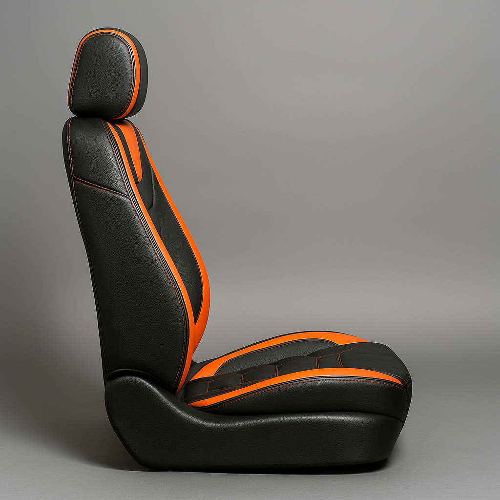 Hexagonal Quilting - Water Proof Orange