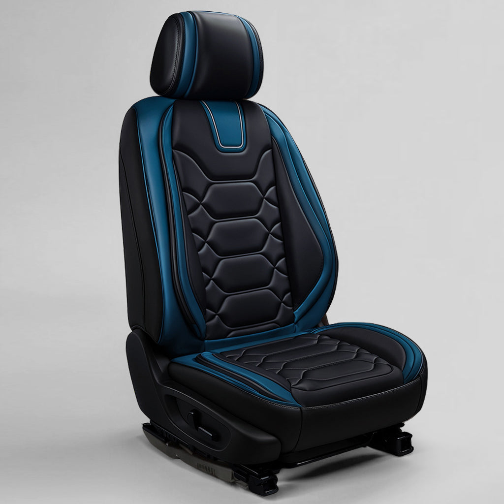 Hexagonal Quilting - Water Proof Blue