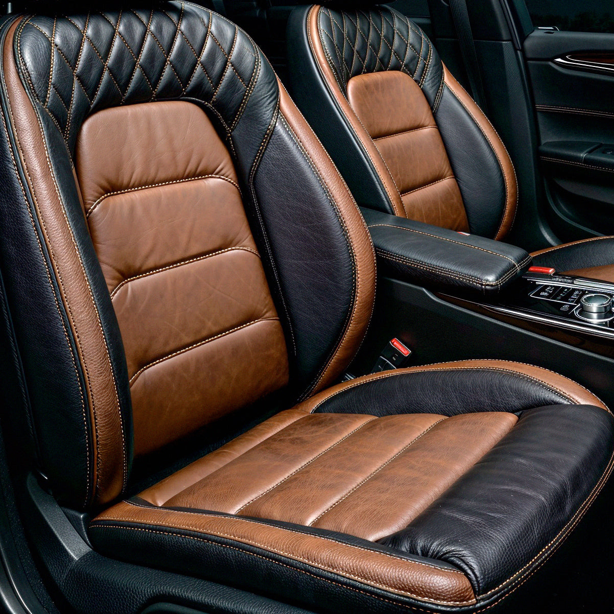 Horizontal Ribbed Pattern Coffee