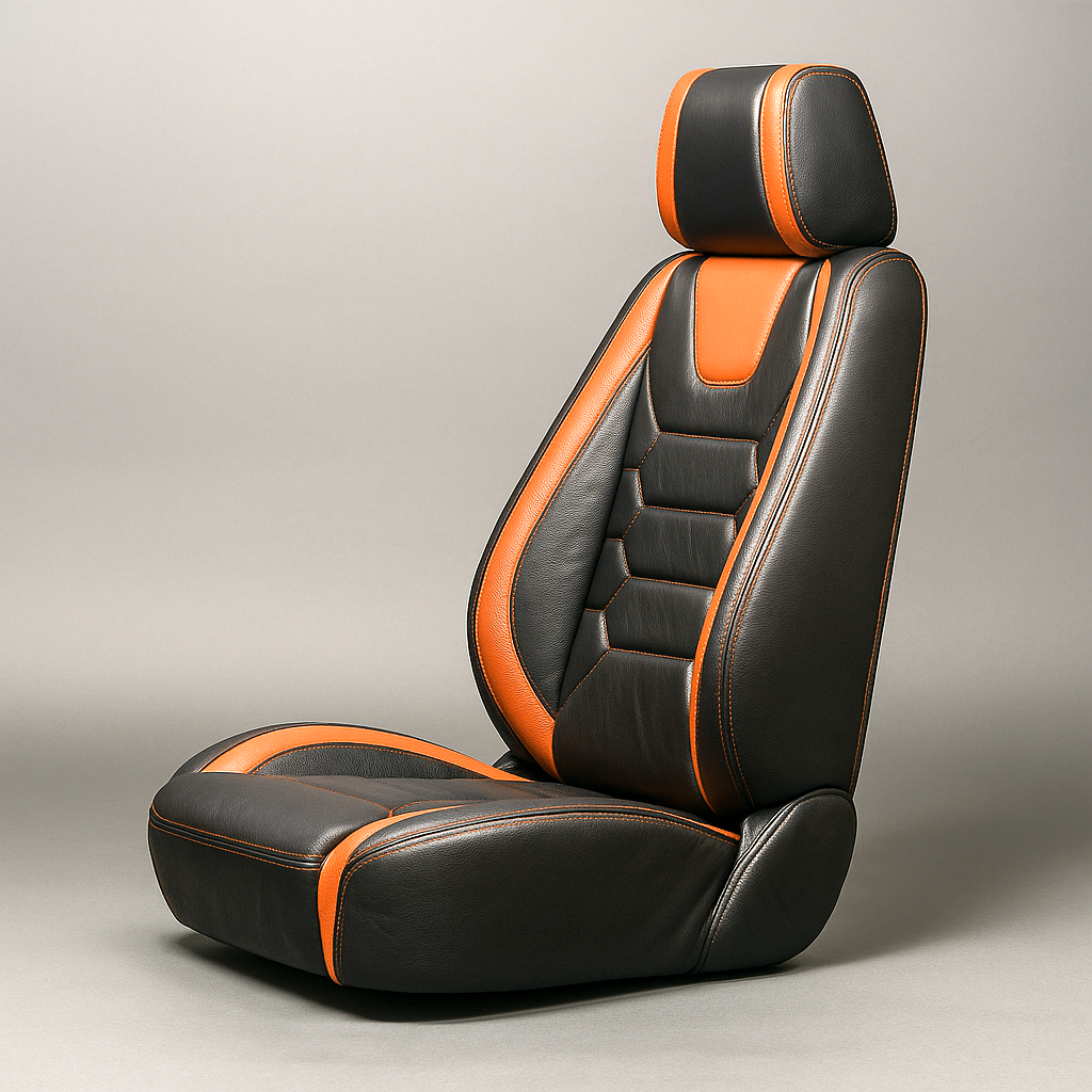 Hexagonal Quilting - Water Proof Orange