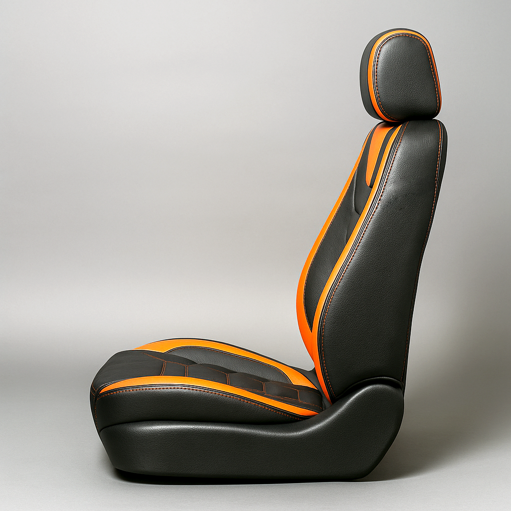 Hexagonal Quilting - Water Proof Orange