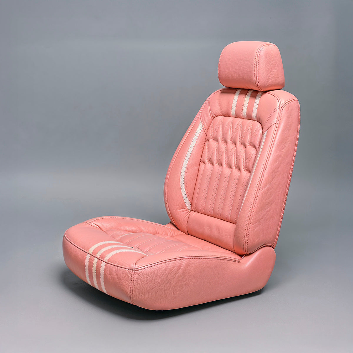 Wave Diamond Stitch Pink