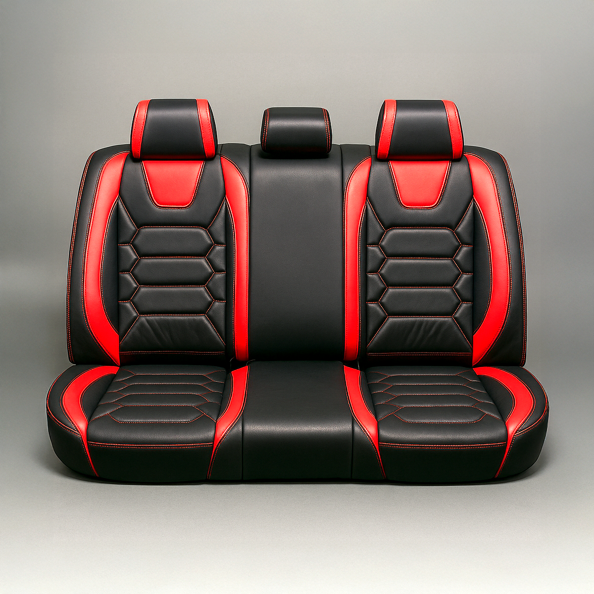 Hexagonal Quilting - Water Proof Red