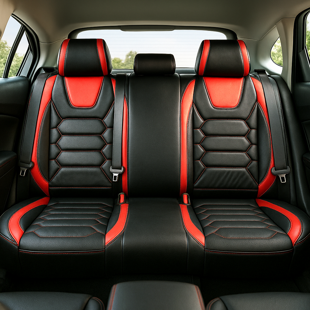 Hexagonal Quilting - Water Proof Red