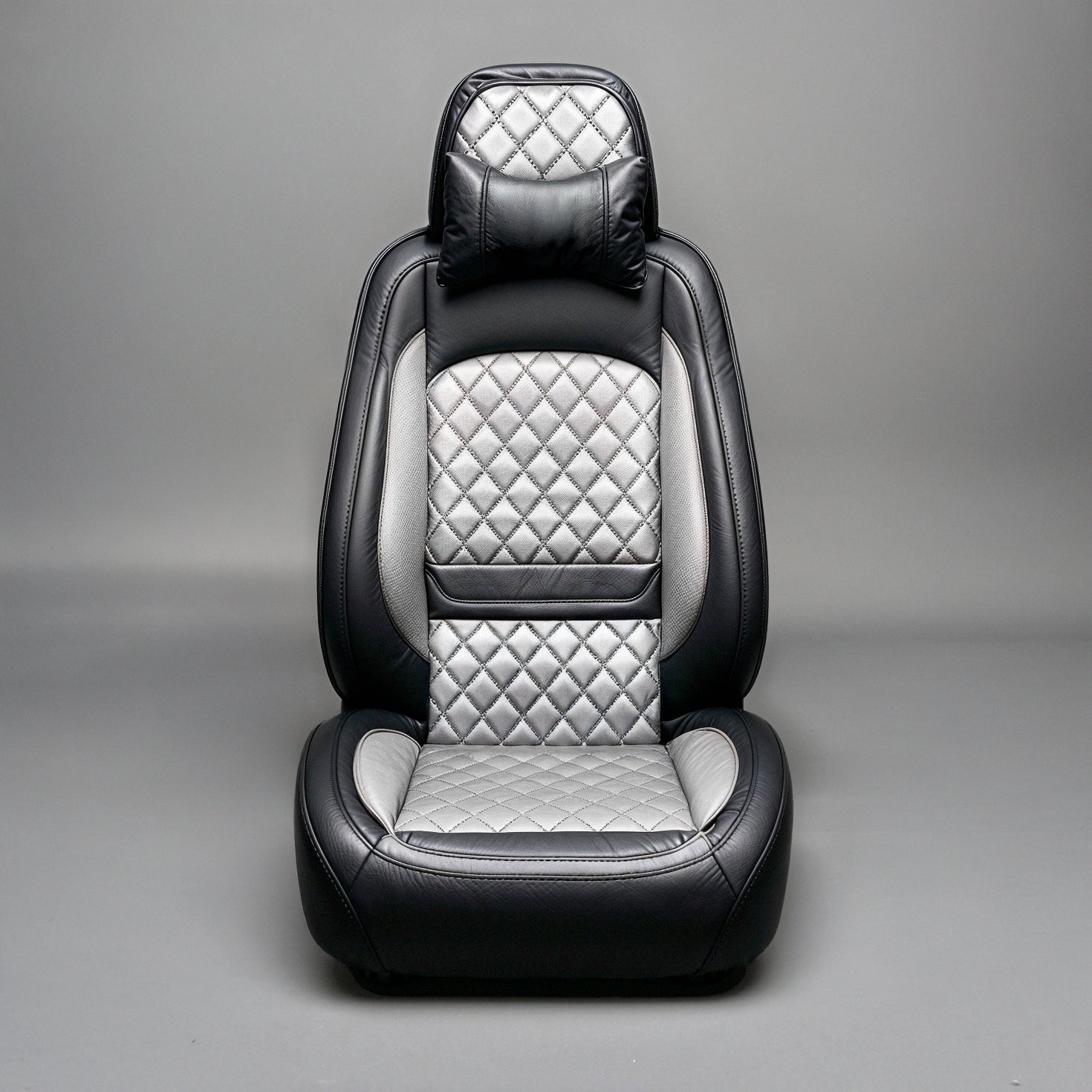 Diamond Quilted Pattern White